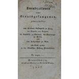 (Wit,F.J. gen. v. Dörring).Lucubrationen (Nachtarbeiten) eines Staatsgefangenen, niedergeschrieben