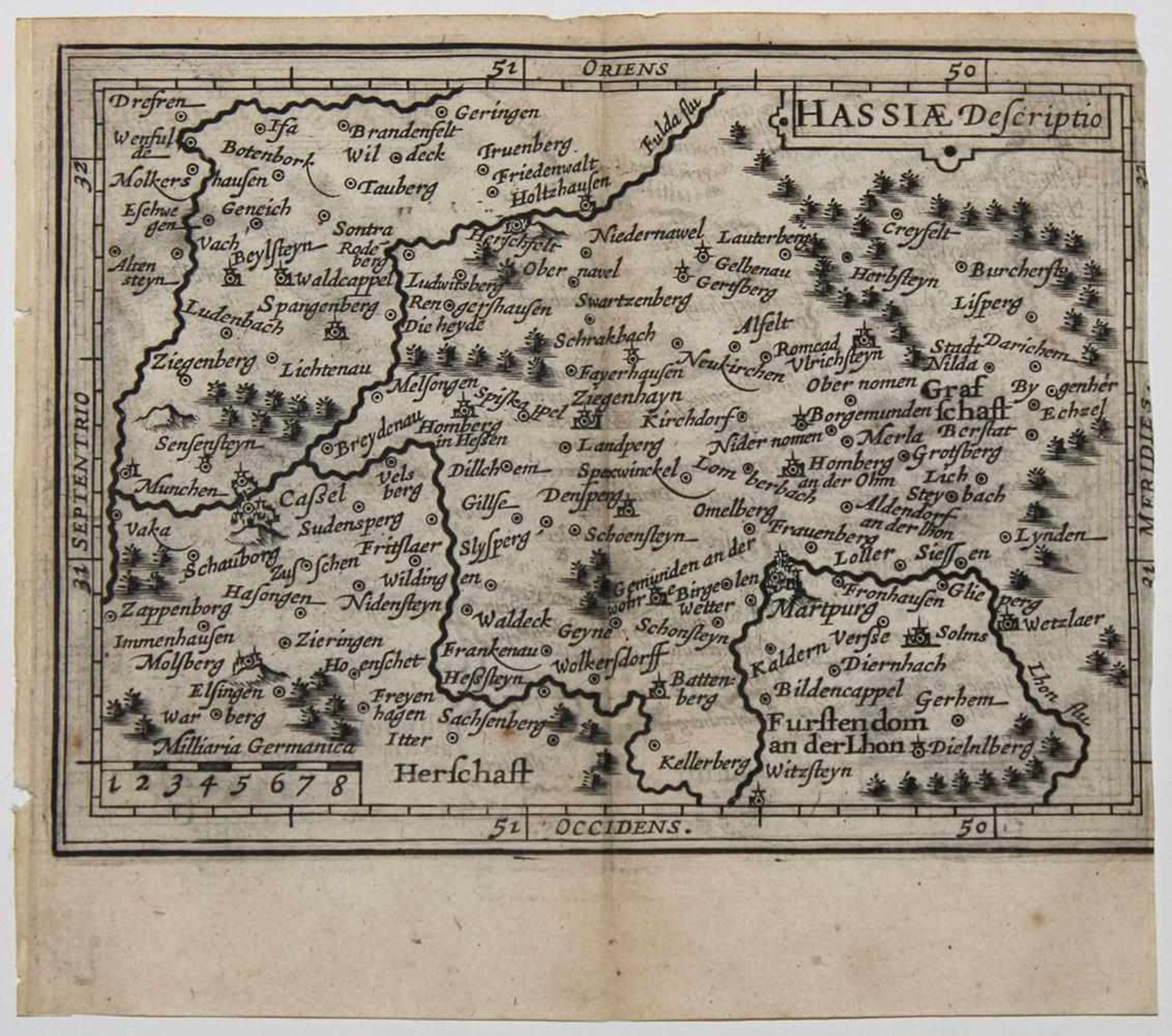 Bertius,P.Commentariorum rerum Germanicarum libri tres. 3 Tle. in 1 Bd. Amsterdam, W. Blaeu 1634-35.