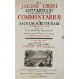 Tirinus,J. (S.J.),Commentarius in sacram scripturam. Ed. noviss. 2 Tle. in 1 Bd. Augsburg, Veith
