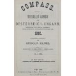 Compass.Finanzielles Jahrbuch für Oesterreich-Ungarn. 8 Bde. d. Reihe. Wien, Compassvlg. 1909-17.