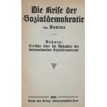 (Luxemburg,R.).Die Krise der Sozialdemokratie. Bern, Unionsdruckerei 1916. 99 S. OU. (Tls. gering