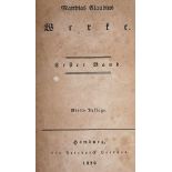 (Claudius,M.).Asmus omnia sua secum portans, oder Sämmtliche Werke des Wandsbecker Bothen. Versch.