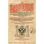 (Faust von Aschaffenburg,J.F.).Diarium historicum, Darinnen Deß Heyligen Reichs Statt Franckfortt am