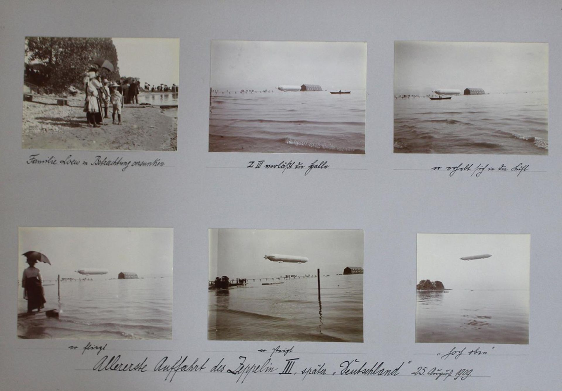 Photoalben.Drei Alben mit zus. ca. 800 auf Kart.-Bl. aufgez. Photos in versch. Formaten, 1897- - Image 4 of 8