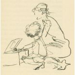 Dolbin,B.F.29 Bl. mit Darstellungen von Kindern, davon 26 (von 28) Bl. Vorzeichnungen der