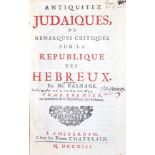 Basnage de Beauval,J.Antiquitez judaiques, ou remarques critiques sur la republique des Hebreux. 2