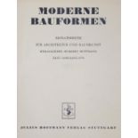 Moderne Bauformen.Monatshefte für Architektur und Raumkunst. Hrsg. v. J.Hoffmann. Jgge. XXIII-XXV,