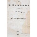 Vögeli,H.H.Die Leibesübungen hauptsächlich nach Clias. Zürich, Meyer und Zeller 1843. Mit 16