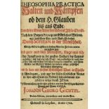 Gichtel,J.G.Theosophia practica. (3. Aufl. Hrsg. von J.W.Überfeldt). 7 Bde. Leiden (d.i. Berlin)