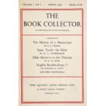 Book Collector, The.Jgge. 1952-54 u. 1971-82 in 15 Bdn. London 1952-82. Mit zahlr. Abb. Dekorative