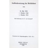 Konvolutvon 5 Schriften in 11 Bdn. Osnabrück, Biblio (ca. 1970-95). Versch. Formate u. Einbde. +