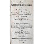 Gotthard,J.C. u. R.Eyserbeck.Der Deutsche Samengärtner oder Anweisung zur Kenntniß, Erziehung und