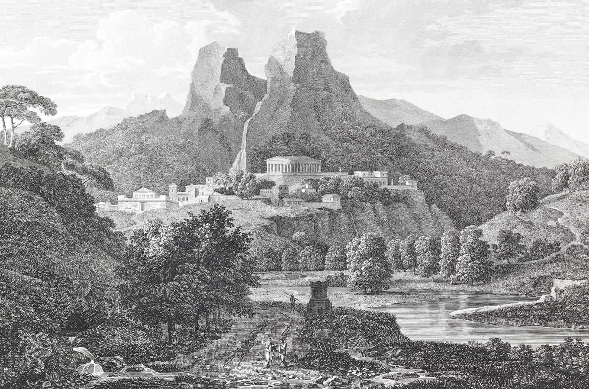 Barthelemy,J.J.Recueil de Cartes Geographiques, plans, vues, et medailles de l'ancienne Grece, - Image 2 of 3