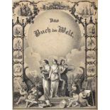 Buch der Welt, Das.Ein Begriff des Wissenswürdigsten... Jg. 1843. Stgt., Hoffmann 1843. 4°. Mit 50