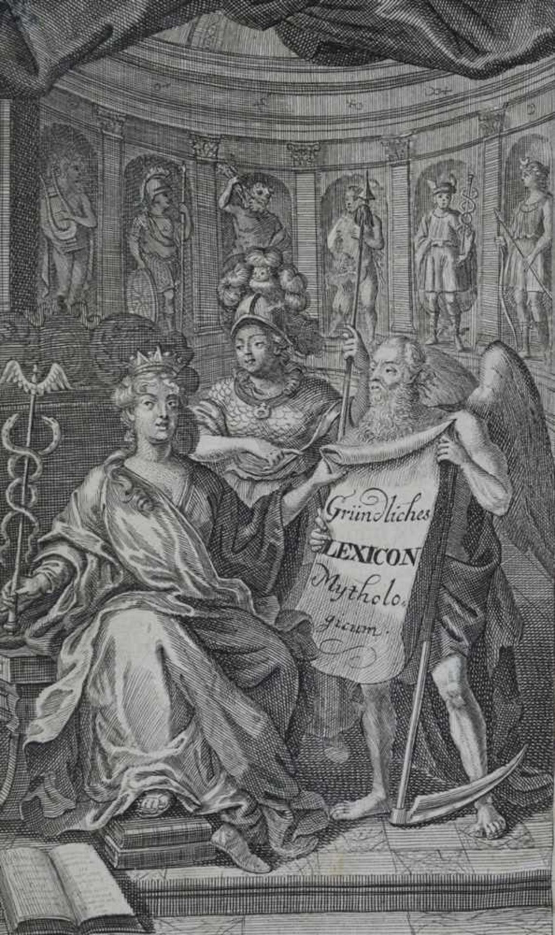 Hederich,B.Gründliches mythologisches Lexicon... Lpz., Gleditsch 1770. Gr.8°. Mit gest. Front. u. 31