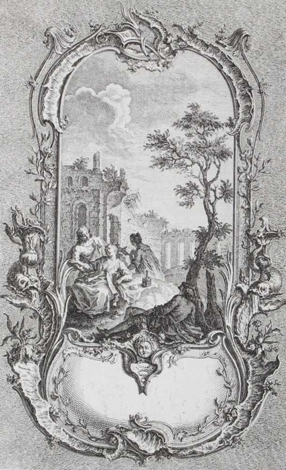 Cuvillies, Francois deCuvillies, Francois de (1695 München 1768). Sammelwerk mit 205 KCuvi - Bild 4 aus 5