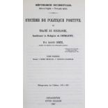 Comte,A.Comte,A. Systeme de politique positive au traite de sociologie instituant la reComt