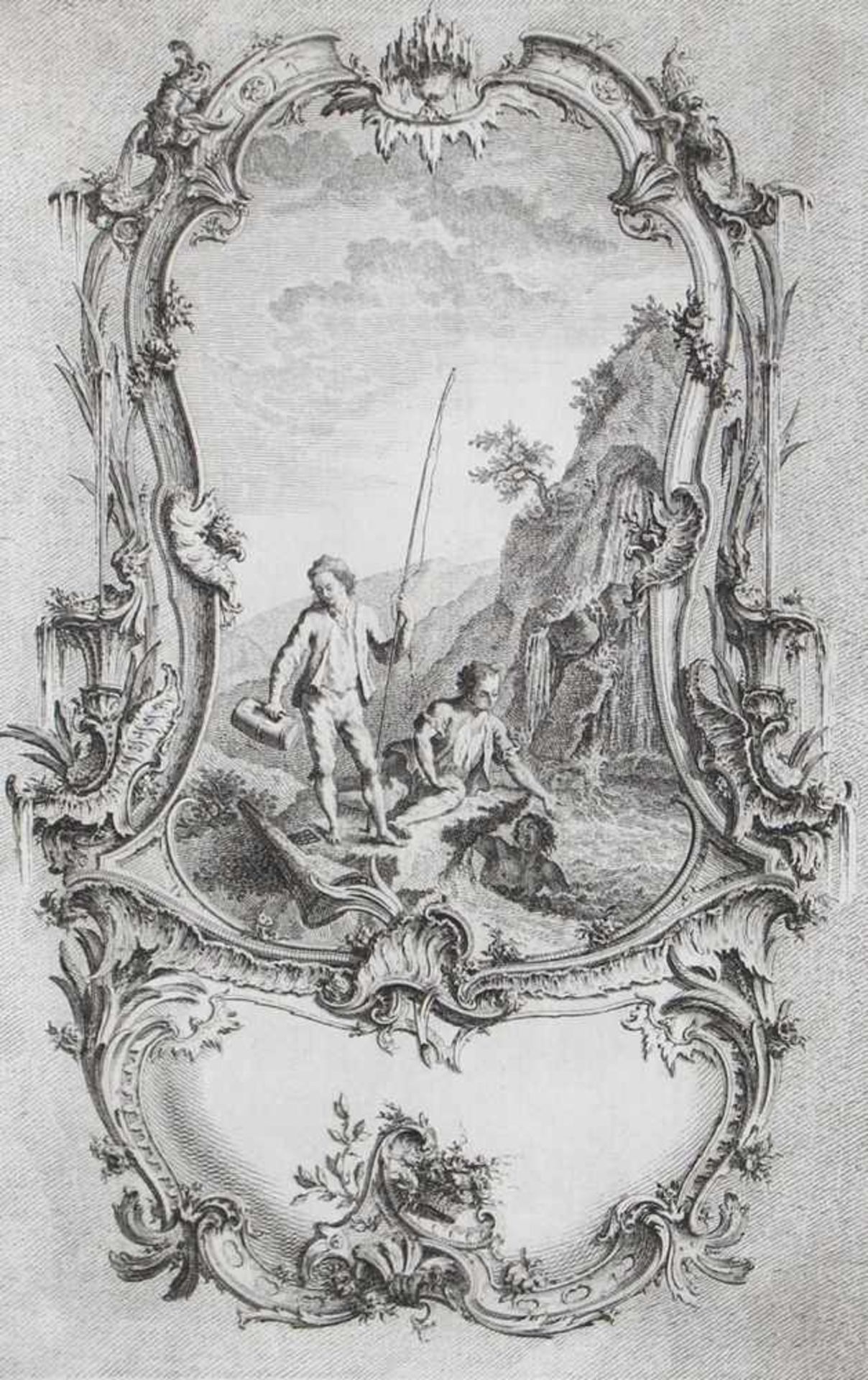 Cuvillies, Francois deCuvillies, Francois de (1695 München 1768). Sammelwerk mit 205 KCuvi - Bild 3 aus 5