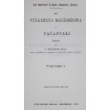 Kielhorn,F. (Hrsg.).Kielhorn,F. (Hrsg.). Patanjali, the Vyakarana Mahabhashya. 3 Bde. EKiel