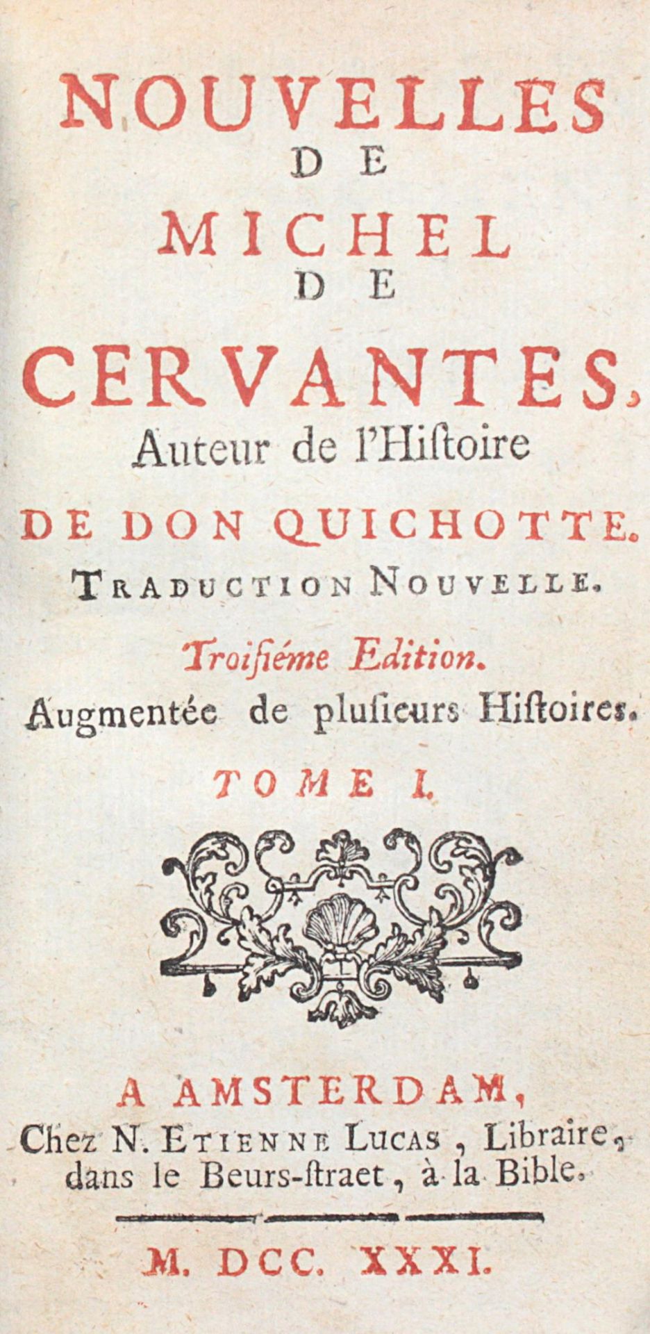 Cervantes Saavedra,M.de.Cervantes Saavedra,M.de. Nouvelles. Trad. nouvelle. 3. ed., augCerv - Bild 2 aus 2