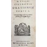 Cicero,M.T.Cicero,M.T. Orationes cum optimis ac postremis exemplaribus acurate collatusCice