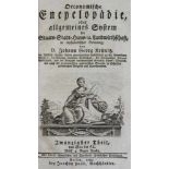 Krünitz,J.G.Krünitz,J.G. Oeconomische Encyclopädie... Tl. 20: Von Gre bis Hä. Bln.,Krü