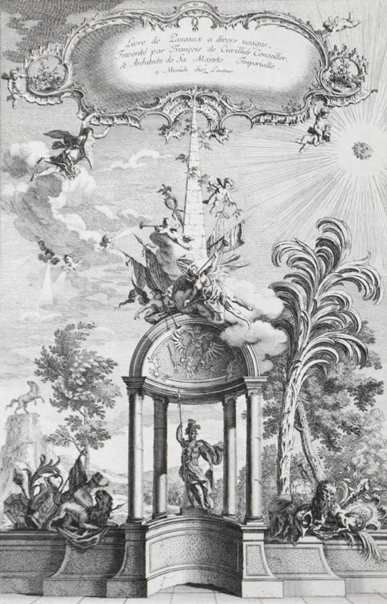 Cuvillies, Francois deCuvillies, Francois de (1695 München 1768). Sammelwerk mit 205 KCuvi