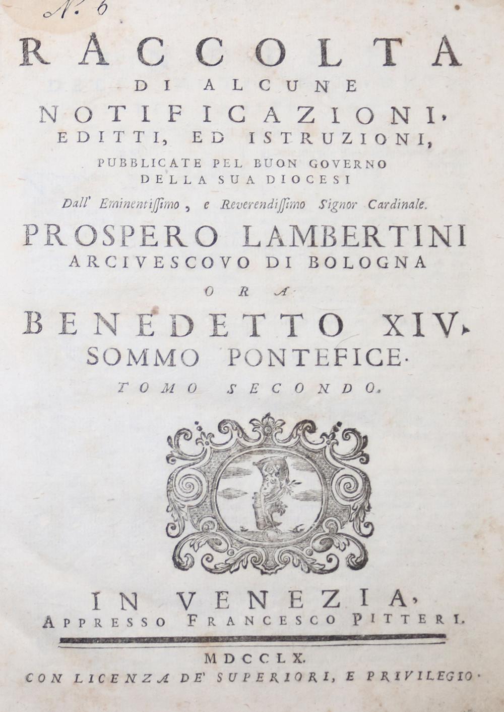 Borghini,V.Borghini,V. Discorsi. Con annotationi. 1. Tl. (von 2). Florenz, Viviani 1755Borg - Image 2 of 3