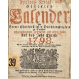 Friedens-, Kriegs- und Historien-CalenderFriedens-, Kriegs- und Historien-Calender fürFrie