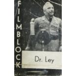 FilmblockFilmblock Dr. Ley. Hbg., Filmblockverlag Erich Bethe o.J. (ca. 1935). Ca. 6 xFilmb