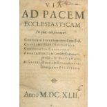 Grotius,H.Grotius,H. Via ad pacem ecclesiasticam. In qua continentur Confessio fidei seGrot