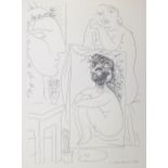 Picasso,P.Picasso,P. Suite Vollard. Stgt., Hatje 1956. 4°. Mit 100 Taf. XXIV S. IllustPica