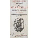 Lemnius,L.Lemnius,L. De miraculis occultis naturae libri IV. ed. ultima, prioribus emenLemn