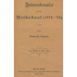 Engels,F.Engels,F. Internationales aus dem Volksstaat (1871-75). Bln., Vlg. der ExpeditEnge