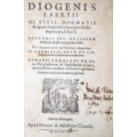 Diogenes Laertius.Diogenes Laertius. De vitis, dogmatis &amp; apophthegmatis clarorum PDiog