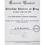 SammlungSammlung von 51 Schriften zur Cholera, überwiegend 19. Jh. Versch. Formate u.Samml