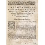 Zuallart,J.Zuallart,J. Le Tresdevot Voyage de Ierusalem. Anvers 1608. Wohl spät. Ausg.Zual