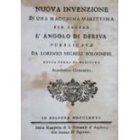 Micheli,L.Micheli,L. Nuova Invenzione di una Macchina Marittima per trovar L'Angolo diMiche