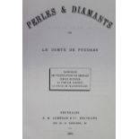 Foudras,T.de.Foudras,T.de. Perles &amp; Diamants. Brüssel, Lebegue 1870. 244 S. HandgeFoud