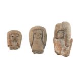 Terracotten der Valdivia-KulturTerracotten der Valdivia-Kultur ca. 2500-2000 v.Chr. 3 FTerr
