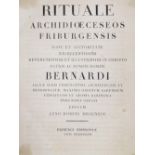 (Boll,B.).(Boll,B.). Rituale archidioeceseos Friburgensis, jussu et auctoritate excelle(Bol