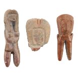 3 Terracotten der Valdivia-Kultur3 Terracotten der Valdivia-Kultur ca. 2500-2000 v.Chr.3 Te