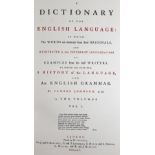 Johnson,S.Johnson,S. A dictionary of the English language: in which the words are deducJohn