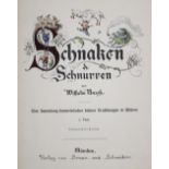 Busch,W.Busch,W. Die kühne Müllerstocher. Der Schreihals. Die Prise. 4. Aufl. KolorieBusc