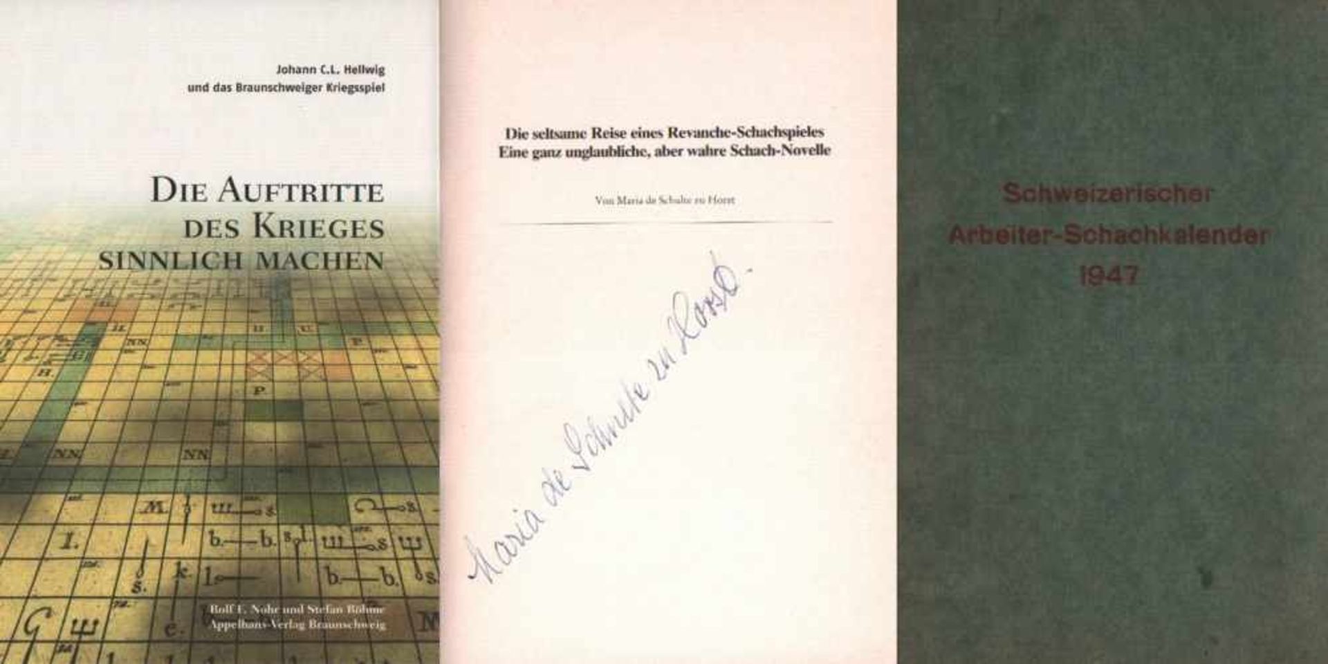 Nohr, Rolf F. und S. Böhme.Johann C. L. Hellwig und das Braunschweiger Kriegsspiel. Die Auftritte