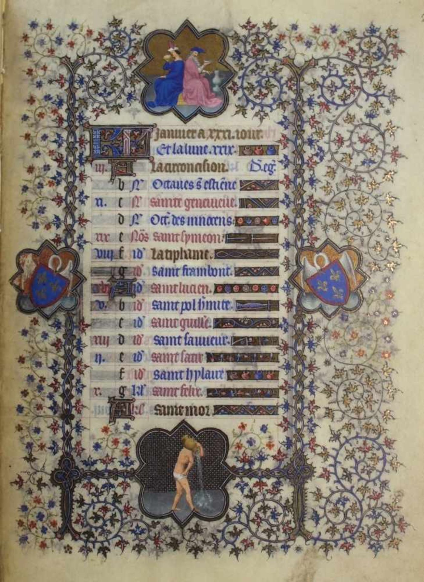 Stundenbuch des Duc de Berry.Les Belles Heures du Duc de Berry. Faksimile Acc. No. 54.1.1.