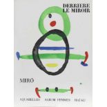 Miro.Derrière le Miroir. Nr. 169. Miró. Aquarelles, Album Femmes, Hai - Ku. Mit Text in Französisch.