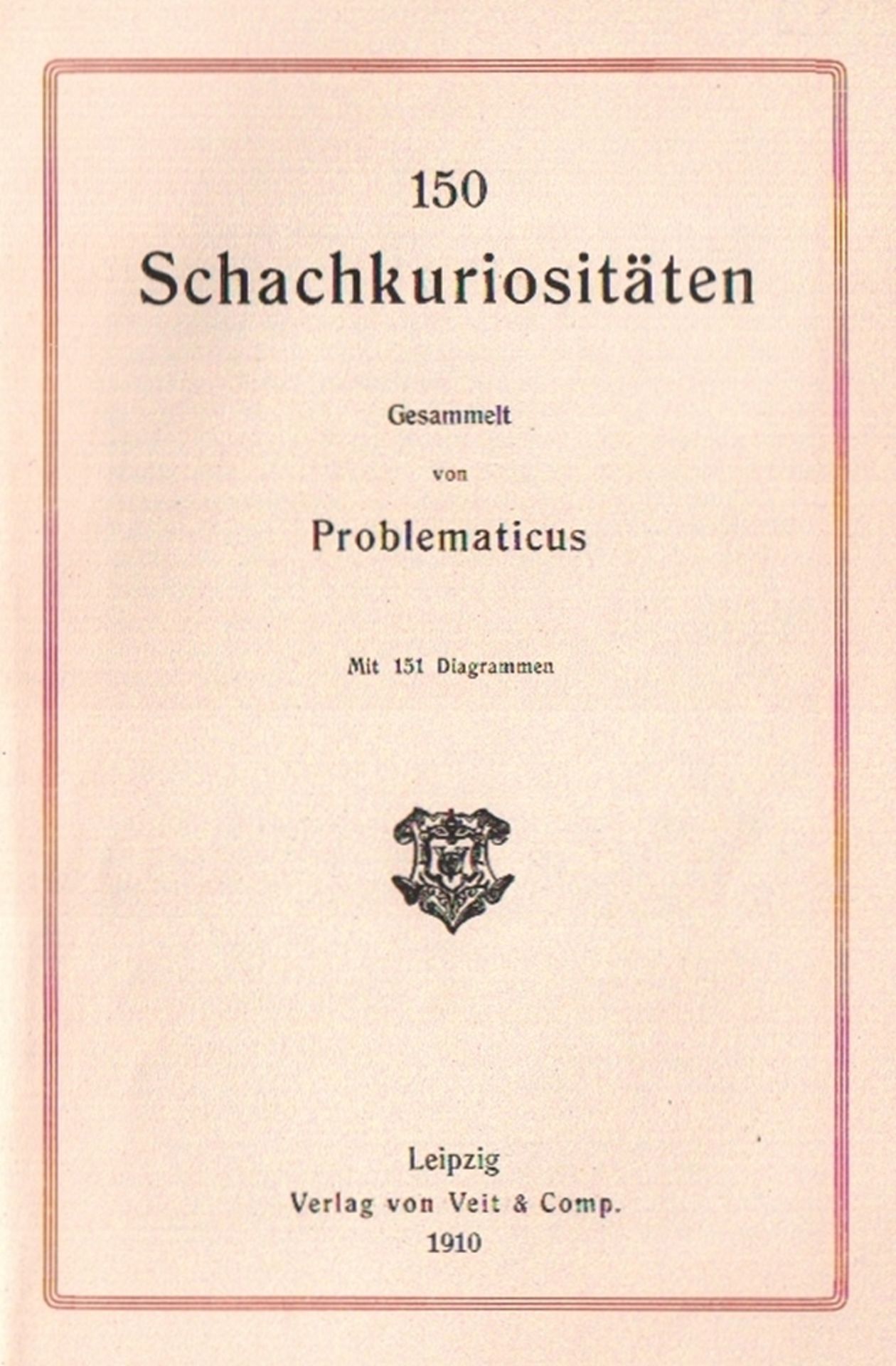 (Weiss, Max.) Problematicus.