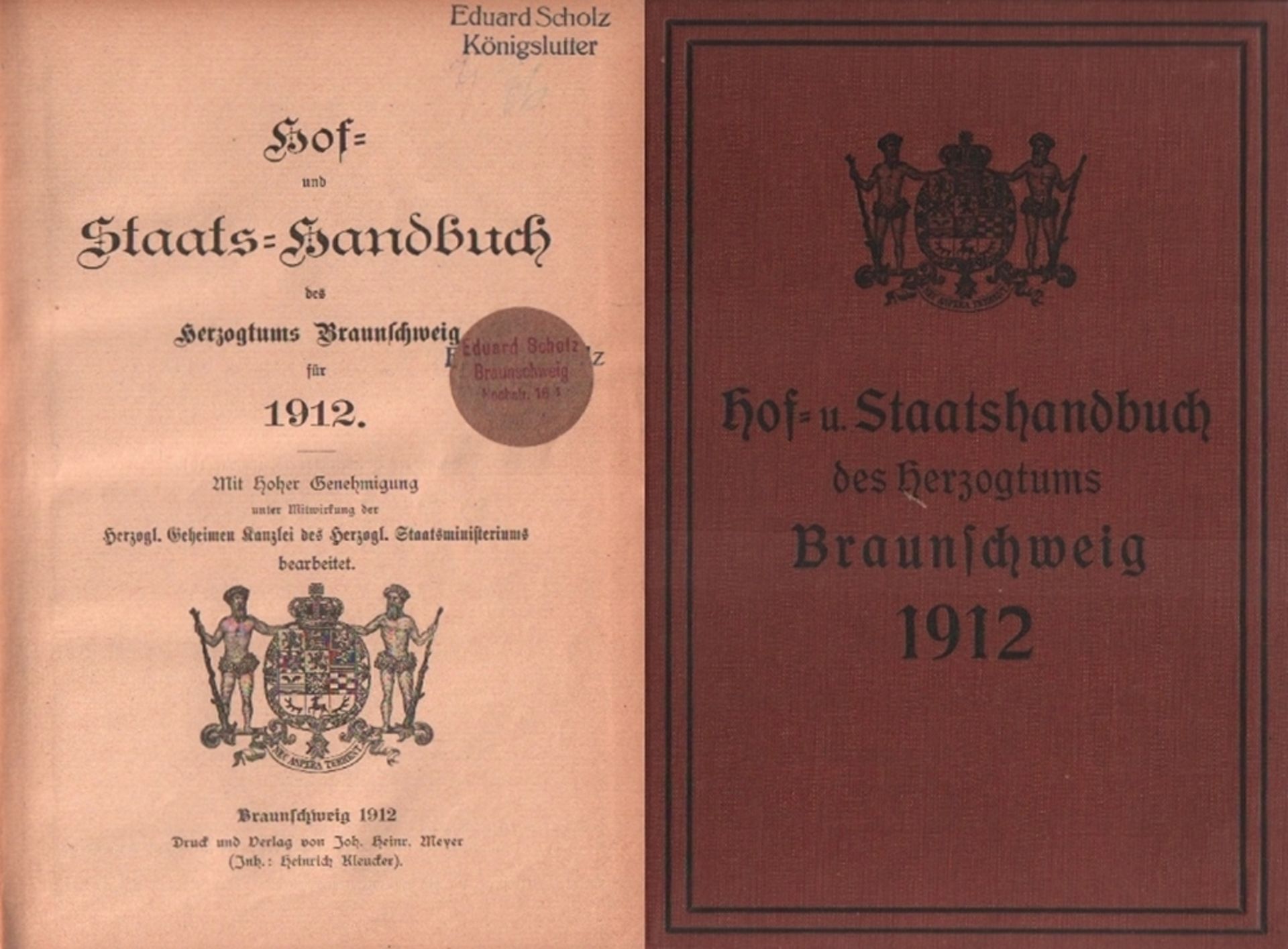 Braunschweig. Hof- und Staats- Handbuch