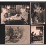 Foto. Personen beim Schach.